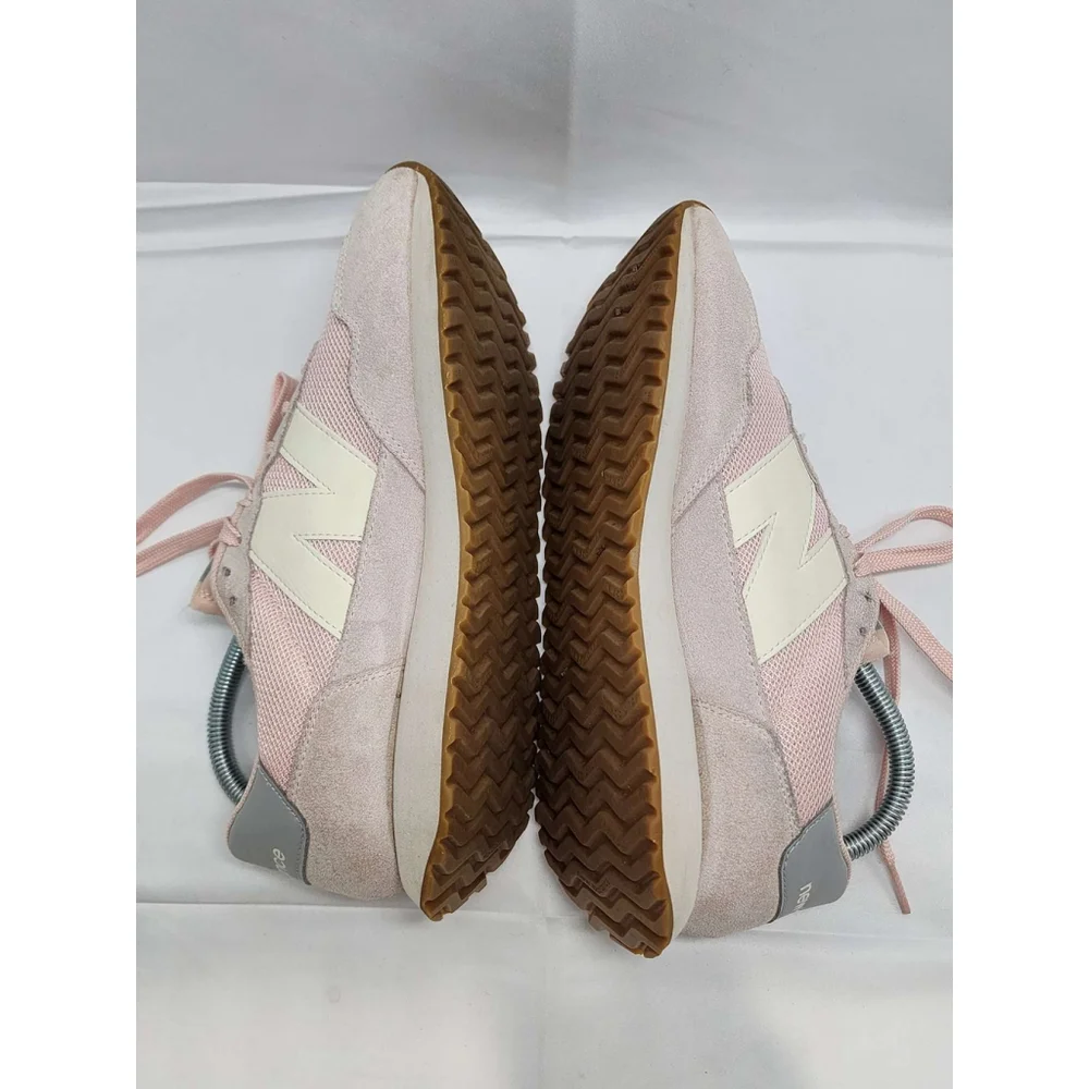 New Balance 237 Pink Suede Mesh Lifestyle Sneakers Women's Size 9 Used